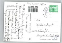 06449 O4320 Aschersleben , Sachs-Anh - Platz der Jugend, Tie und Johannesturm, Blick zum Rathaus
