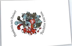 Studentenwappen Künstlerkarte