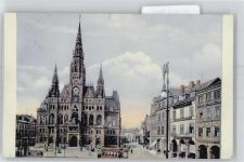 Liberec Reichenberg i. Böhmen - Rathaus, Straßenbahn