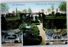 09217 O9101 Herrenhaide - Parkpartie, Irrgarten, Silbersaal