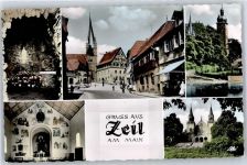 97475 W8729 Zeil a. Main - Teilansichten