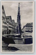 72108 W7407 Rottenburg am Neckar - Marktplatz, Brunnen