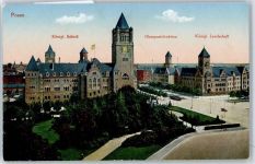 Posen Poznan - Schloß, Oberpostdirektion