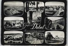 75335 W7544 Dobel , Württ - Gesamtansicht, Teilansichten, Minigolf