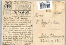 Nähen , Marke entfernt Indanthren Künstlerkarte