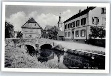 77933 W7630 Hugsweier - Bei der Kirche, Brücke