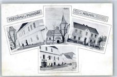 Pisek Pisek - Skola, Para, Kostel, Hostinec, Mirovic