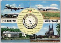 Köln , Marke entfernt Flughafen