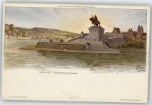 Koblenz , Kaiser Denkmal Biese, K.