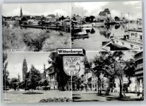 19322 O2900 Wittenberge , Prignitz - Hafen Rathaus Bahnstraße