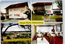 72213 W7272 Altensteig , Württ - Ortsansicht, Haus Ruth