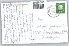 78549 W7208 Spaichingen - Kirche, Ortsansicht mit Dreifaltigkeitsberg