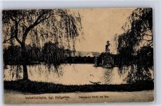 97209 W8707 Veitshöchheim - Malerische Partie am See