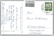 61348 W6380 Bad Homburg v d Höhe - Kurhaus, Kreissparkasse, Brunnen