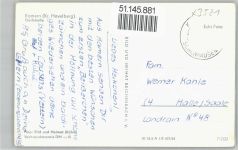 39524 O3521 Kamern b Schönhausen, Elbe - Dorfstrasse , Marke entfernt