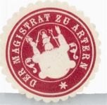 06556 O4730 Artern /Unstrut - Siegel Magistrat