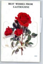 Eastbourne - Leporello , rote Rosen