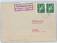 03253 O7981 Doberlug-Kirchhain - Landpoststempel Schönewalde