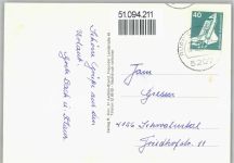 53809 W5207 Schönenberg , Bröltal - Kirche, St. Vincenz-Haus, Ortspartie