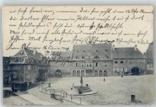 67140 Barr - Rathausplatz, Brunnen
