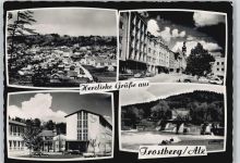 83308 W8223 Trostberg - Stauwehr, Schule, Vormarkt