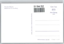 17217 O2064 Penzlin b Waren - Blick von der Burg