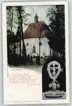 Trutnov Trautenau - Kirche , Spruch