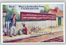Caernarfon - Leporello, Bahnhof