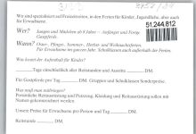 29465 W3133 Schnega - Reiterpension Proitzer Mühle AKU1