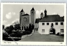 97359 W8711 Münsterschwarzach a Main - Alte Pforte mit Abteikirche