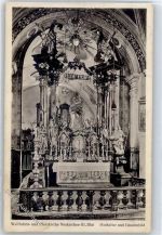 93453 W8497 Neukirchen b Hl Blut - Pfarrkirche mit Hochaltar und Gnadenbild AKU1