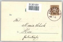 Vautier, B. , Leise Anfrage AKU1 Künstler 1901