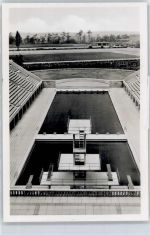 Reichssportfeld Schwimmstadion Olympiade Foto AK