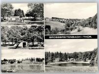 98701 O6309 Großbreitenbach - Campingplatz , Schwimmbad