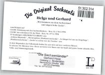 Originalunterschrift Die original Sachsenländer Schlagersänger