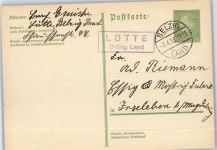 14806 O1820 Belzig - Landpoststempel Lütte