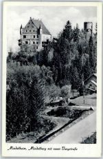 87719 W8948 Mindelheim - Mindelburg mit neuer Bergstrasse
