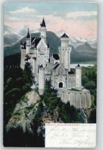 Neuschwanstein Künstlerkarte