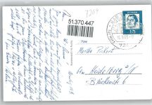 75385 W7264 Bad Teinach - Blick vom Bad-Hotel Brunnen