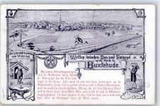 21614 W2150 Buxtehude Künstlerkarte Hase und Igel