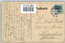 21614 W2150 Buxtehude Künstlerkarte Hase und Igel