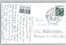 59929 W5790 Brilon - Marktplatz Kirche Derkertor Erholungsheim am Drübel