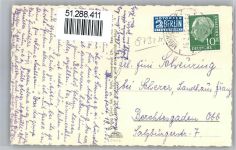 97702 W8732 Münnerstadt - Kirche, Platz