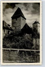97199 W8703 Ochsenfurt - Stadtmauerpartie am oberen Tor