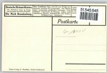 10115 W1000 Grunewald Künstlerkarte Der Teufelssee sign. Winkler