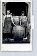 Weinfasshersteller Wein Foto AK