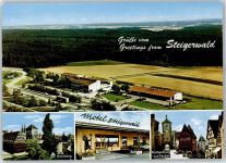 96193 W8602 Weingartsgreuth - Autobahn-Rasthaus-Motel Steigerwald