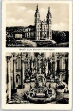 96231 W8623 Staffelstein , Oberfr - Basilika Vierzehnheiligen Inneres