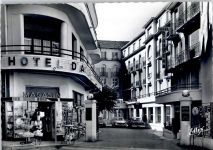 65100 Lourdes Foto AK Hotel D'Anvers Handlung