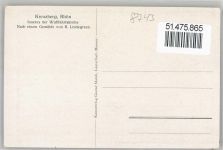97653 W8743 Kreuzberg a d Rhön Künstlerkarte Inneres der Wallfahrtskirche K. Lindgreen
